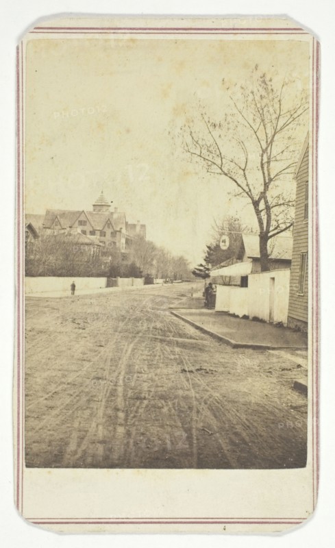 Untitled (carriage tracks), 1850-1880s.  Creator: Joshua Appleby Williams.