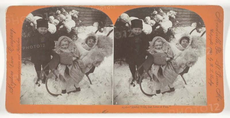 Awful Told, but Lots of Fun, 1898. Creator: Keystone View Company.