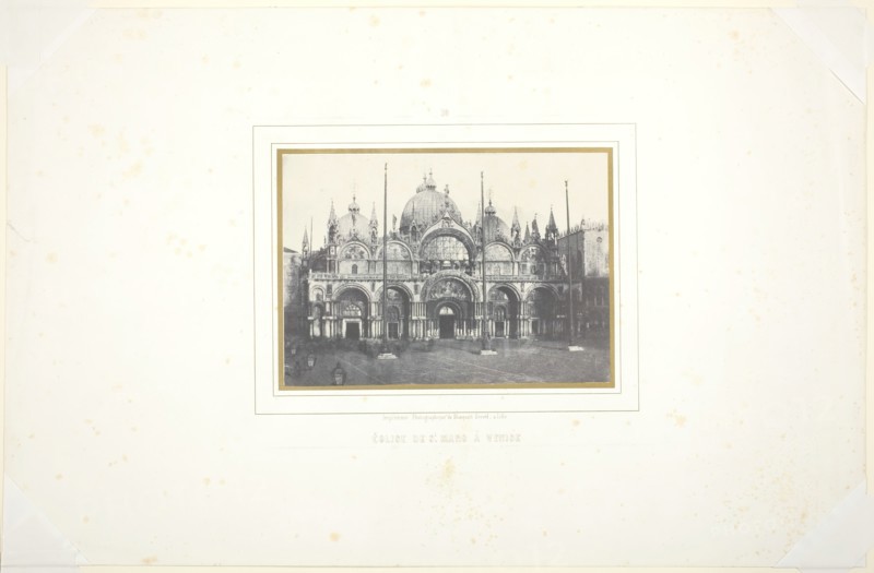 Eglise de St. Marc à Venise, 1851. Creator: Louis-Désiré Blanquart-Evrard.
