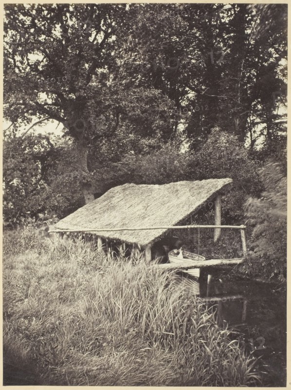 Boat House, 1840/1900. Creator: Miss T. Powell.