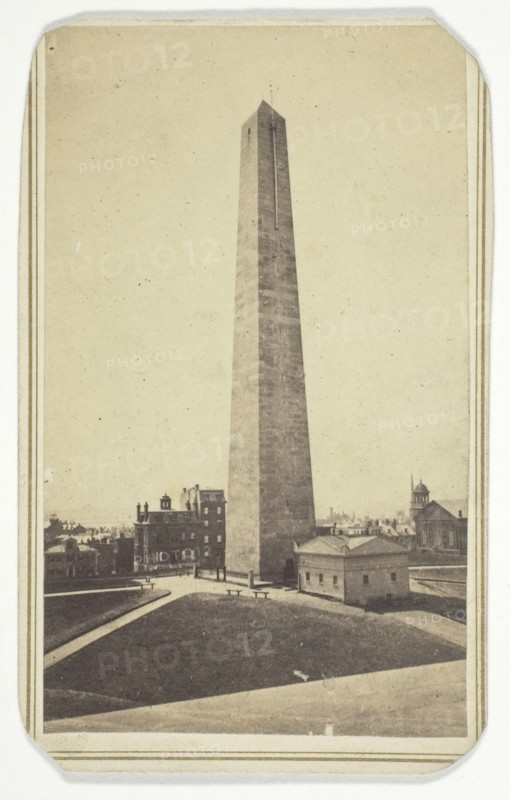 Bunker Hill Monument, 1845/1902. Creator: Miller & Brown.