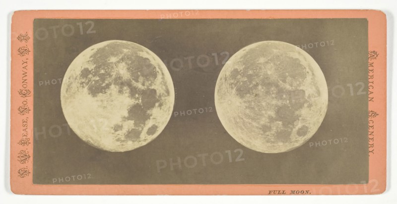 Full Moon, mid-19th century. Creator: N.W. Pease.