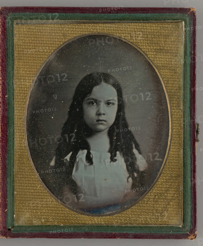 Untitled (Portrait of a Girl), 1841/42. Creator: Robert Cornelius.