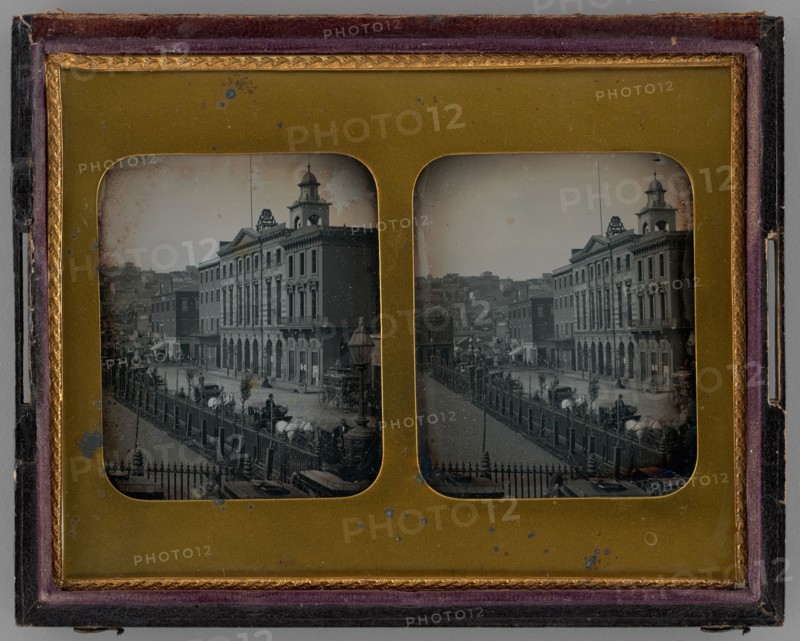 Untitled (Portsmouth Square, San Francisco), 1853. Creator: Robert H. Vance.