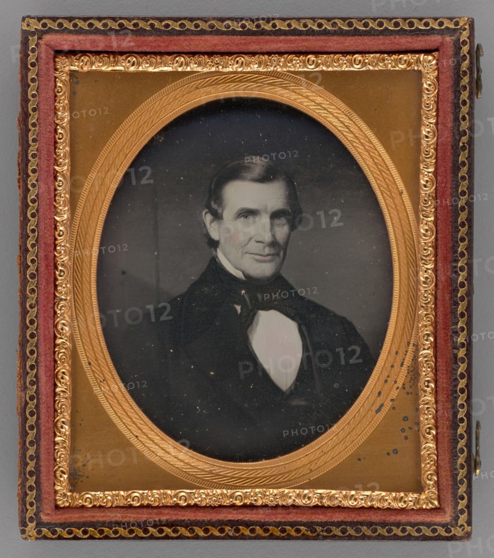 Untitled (Painted Portrait of Charles Coit), 1855/56. Creator: S. L. Holman.