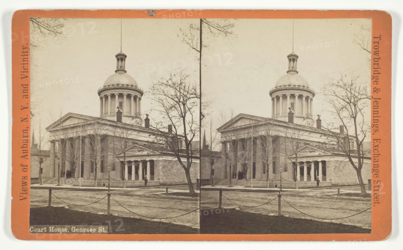 Court House, Genesee St., late 19th century. Creator: Trowbridge & Jennings.