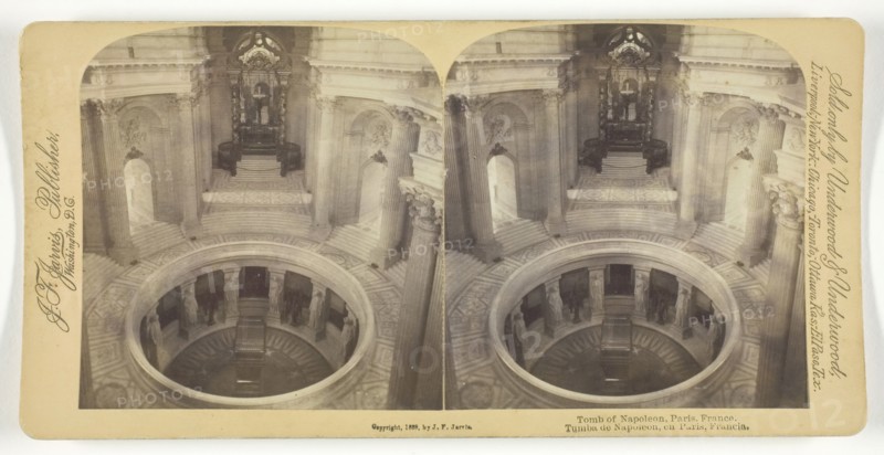 Tomb of Napoleon, Paris, France, 1888. Creator: Underwood & Underwood.