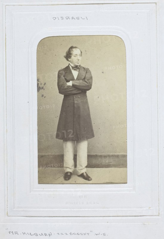 Benjamin Disraeli, 1860-69. Creator: William Edward Kilburn.