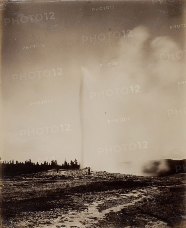 Old Faithful, 1871. Creator: William H. Jackson.