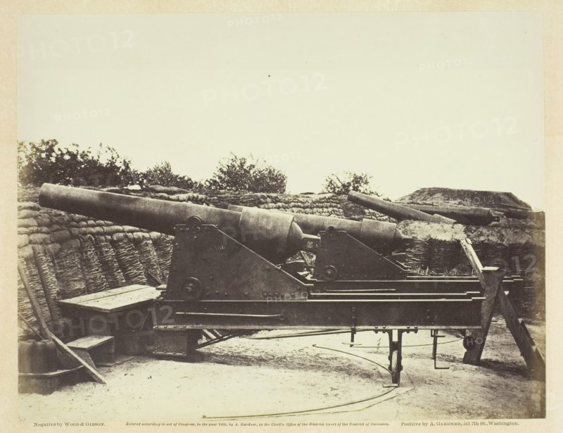 Battery No. 1, Near Yorktown, Virginia, May 1862. Creator: Wood & Gibson.