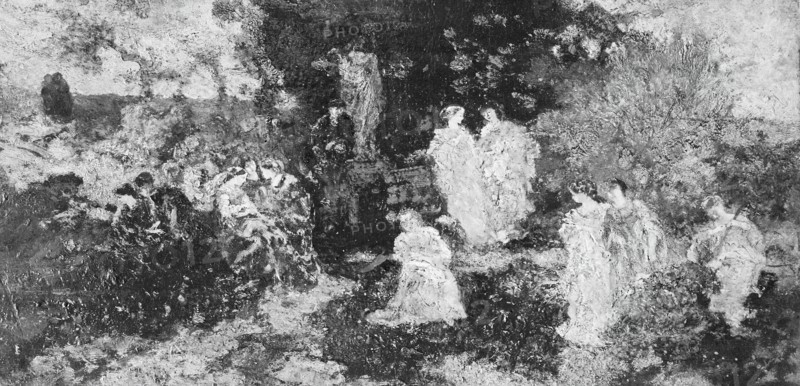 The Princesses, c. 1870. Creator: Adolphe Monticelli.