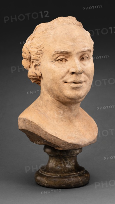 Bust of Piron, 1750/60. Creator: Attributed to Jean-Baptiste Lemoyne II.