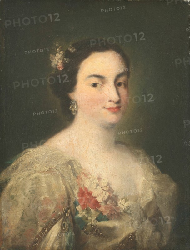 Portrait of a Young Woman, c. 1760. Creator: Alessandro Longhi.