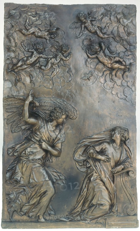 The Annunciation, c. 1583. Creator: Alessandro Vittoria.