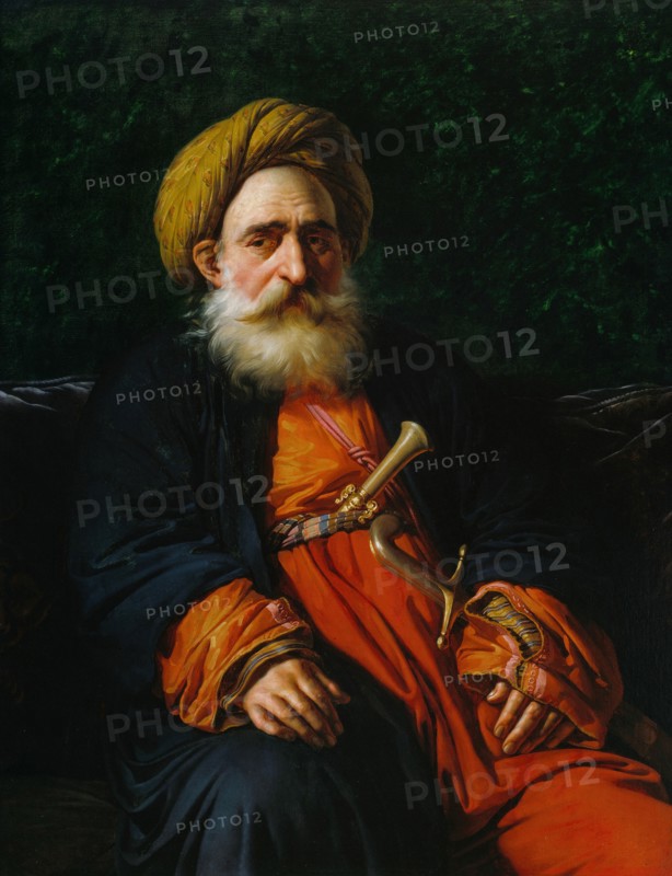 Portrait of the Katchef Dahouth, Christian Mameluke, 1804. Creator: Anne-Louis Girodet de Roussy-Trioson.