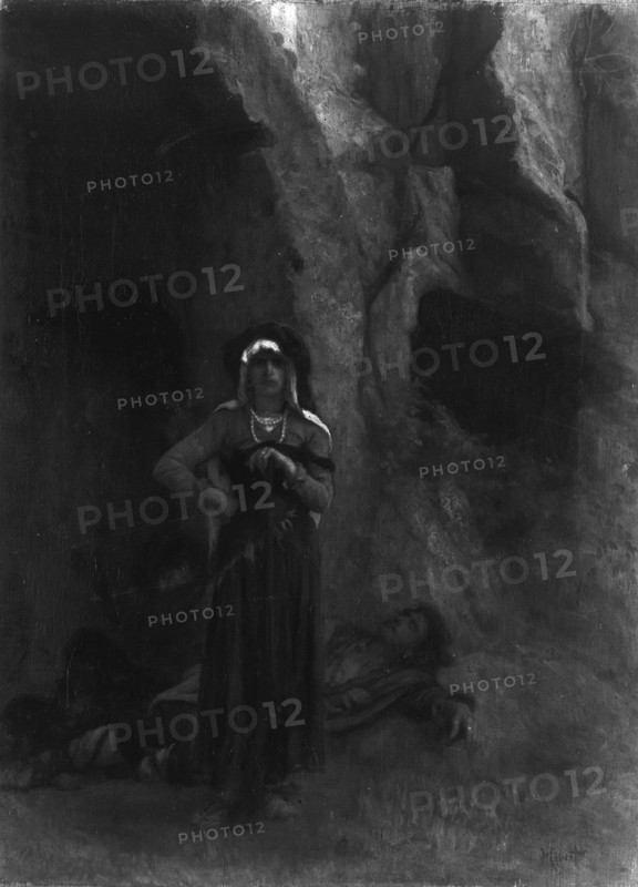 On Guard, 1860/70. Creator: Antoine Auguste Ernest Hebert.