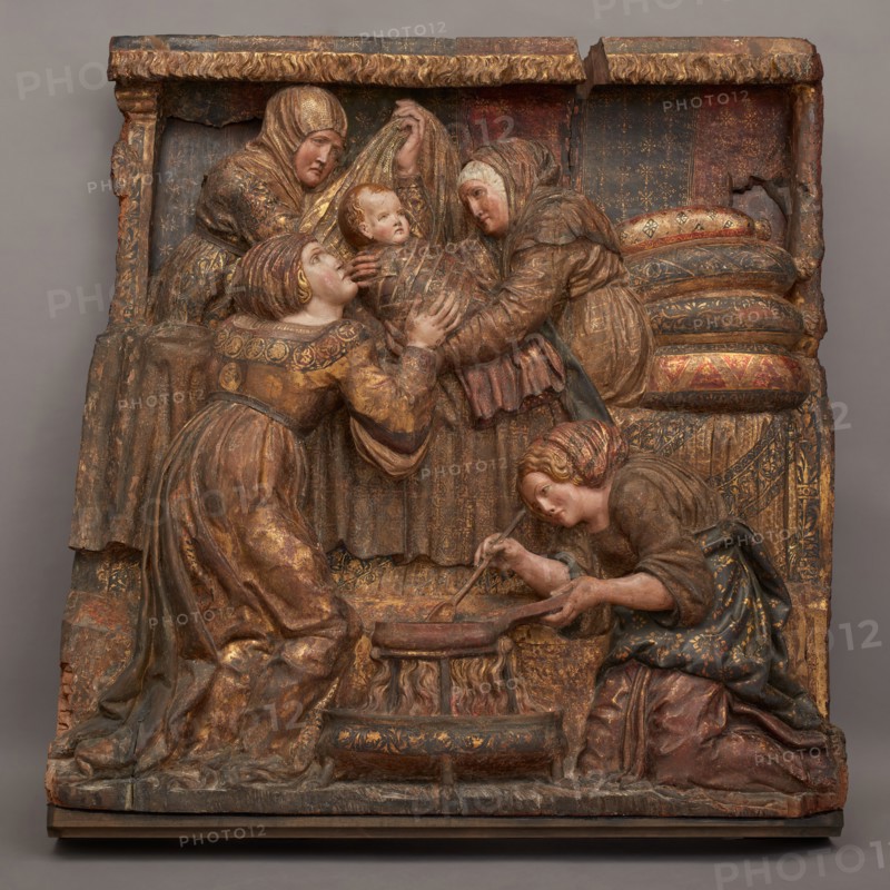 The Birth of Saint John the Baptist, About 1525. Creator: Unknown.