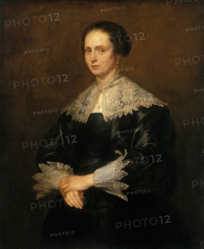 Helena Tromper Du Bois, c. 1631. Creator: Anthony van Dyck.