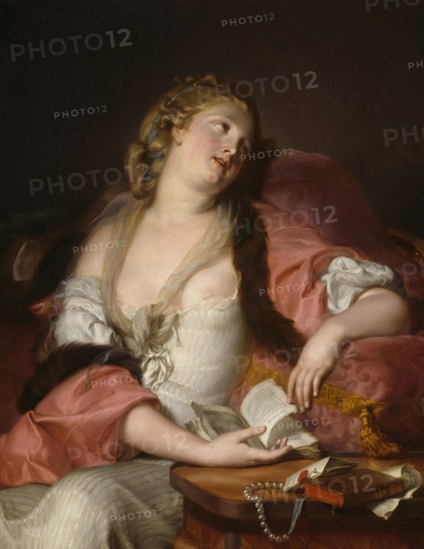 Lady Reading the Letters of Heloise and Abelard, c. 1780. Creator: Bernard d'Agesci.