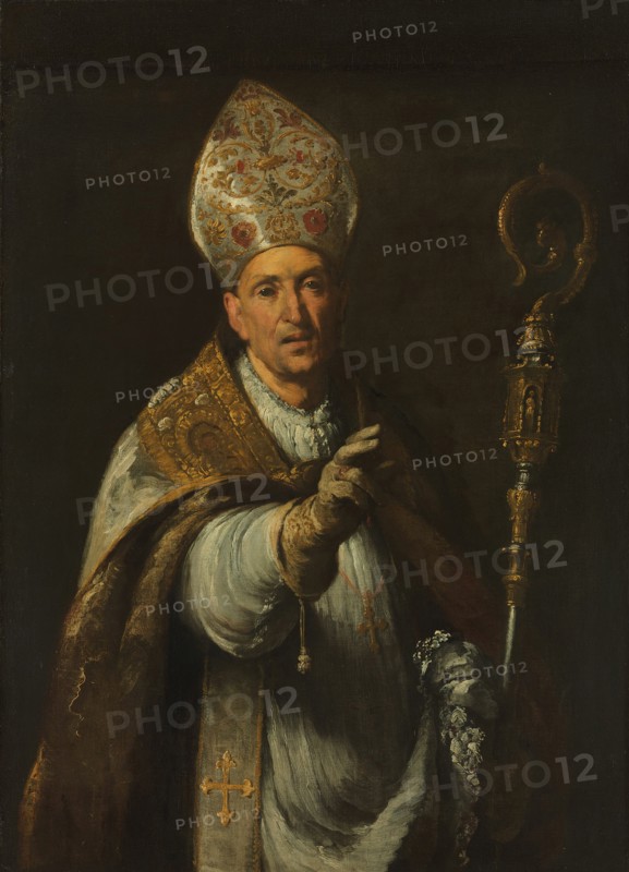 St. Gerardo Sagredo, Bishop of Csanád, 1633. Creator: Bernardo Strozzi.