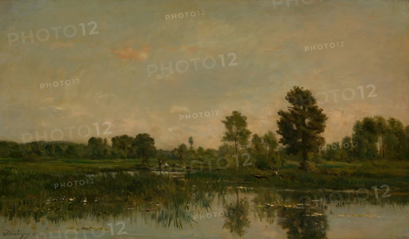 The Marsh, 1871. Creator: Charles Francois Daubigny.