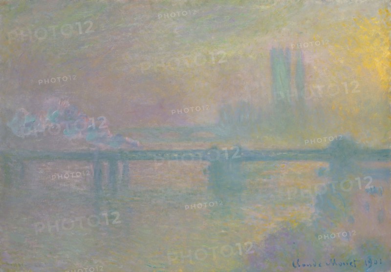 Monet, Le Pont de Charing Cross à Londres