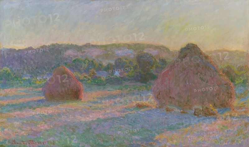 Stacks of Wheat (End of Summer), 1890/91. Creator: Claude Monet.