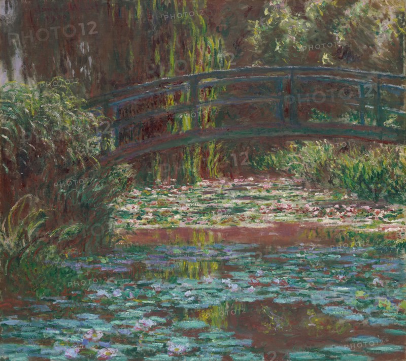 Water Lily Pond, 1900. Creator: Claude Monet.