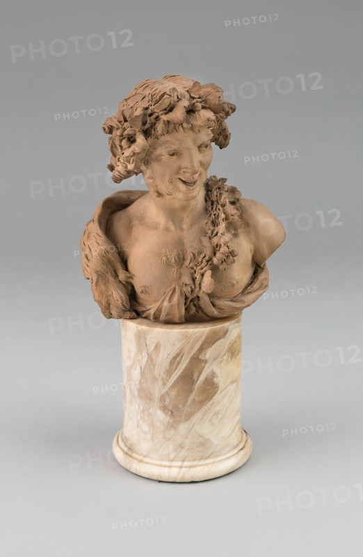 Bust of a Satyr, 1770/75. Creator: Claude Michel.