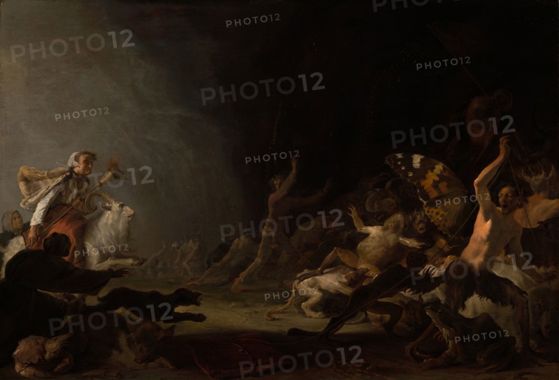 A Witches' Sabbath, c. 1650. Creator: Cornelis Saftleven.