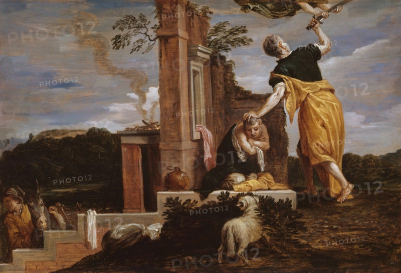 Abraham's Sacrifice of Isaac, 1654/56. Creator: David Teniers II.