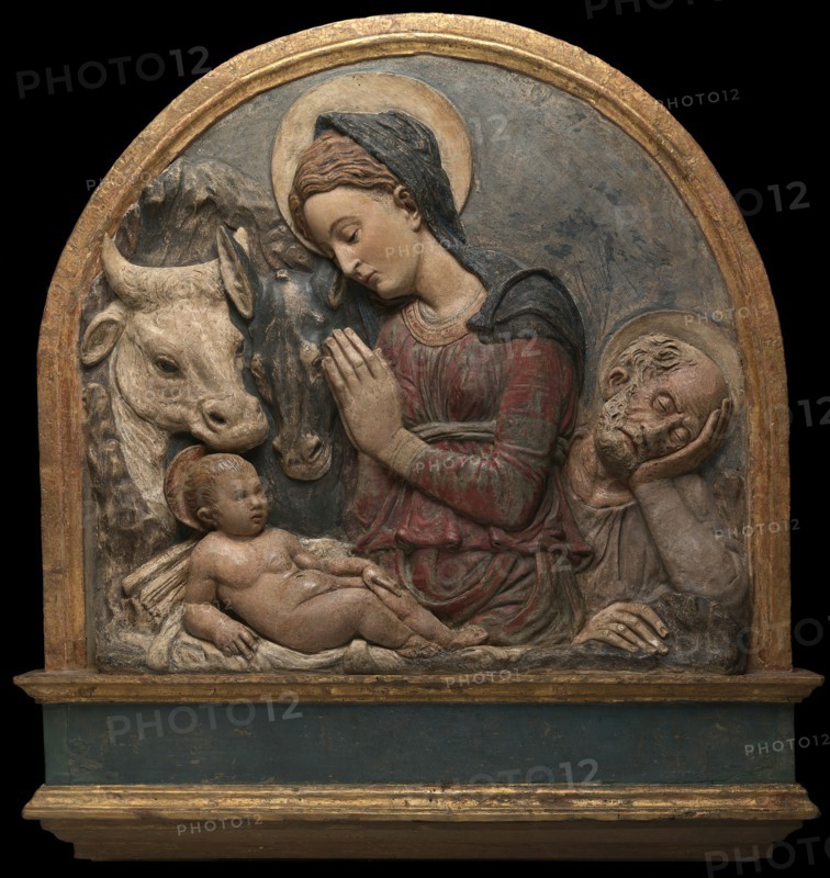 The Nativity, c. 1465. Creator: Circle of Donatello.