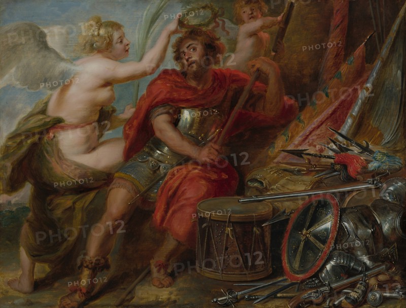 The Apotheosis of the Hero, 1630/40. Creator: Follower of Peter Paul Rubens.