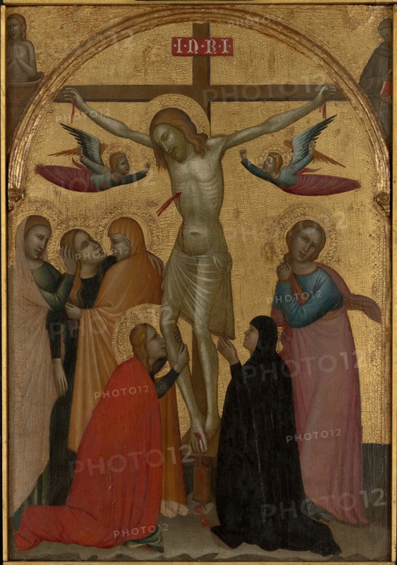 The Crucifixion, c. 1370. Creator: Francescuccio Ghissi.