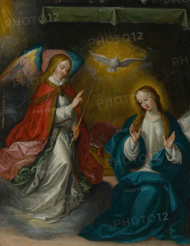 The Annunciation, c. 1620. Creator: Frans Francken II.