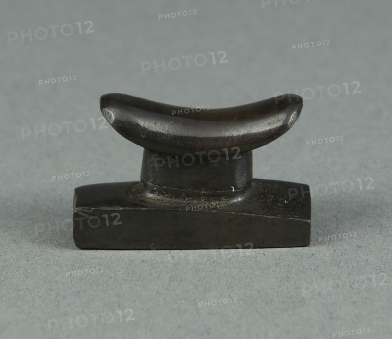 Amulet of a Headrest, Egypt, Late Period, Dynasties 26-31 (664-332 BCE). Creator: Unknown.