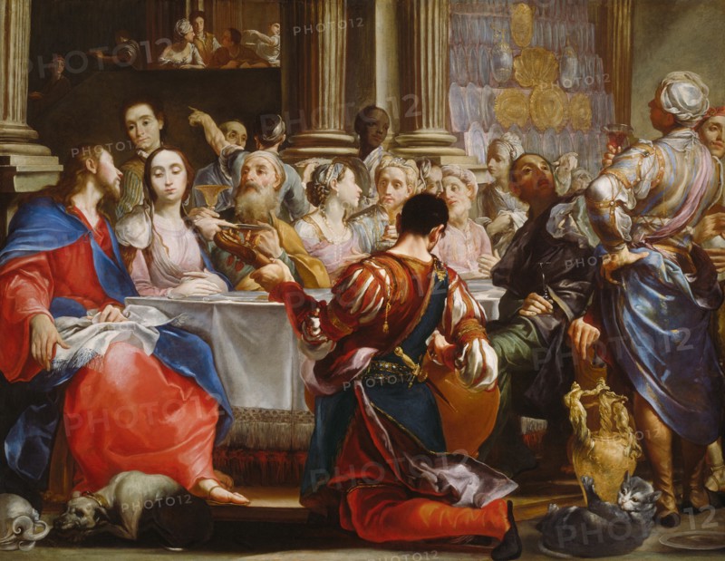 The Wedding at Cana, c. 1686. Creator: Giuseppe Maria Crespi.