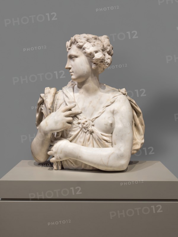 Bust of Diana, about 1692/93. Creator: Giuseppe Mazza.