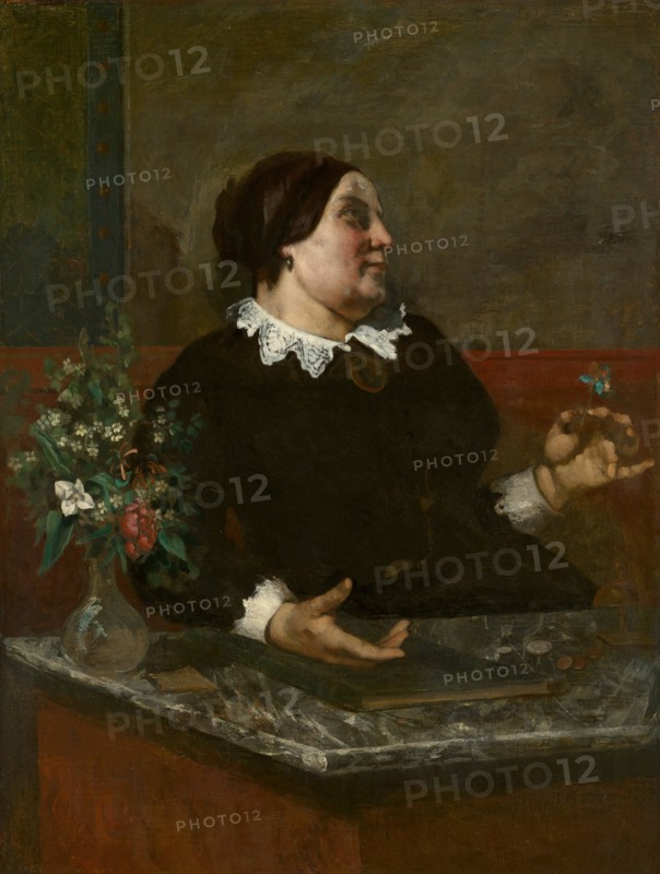 Mère Grégoire, 1855 and 1857/59. Creator: Gustave Courbet.