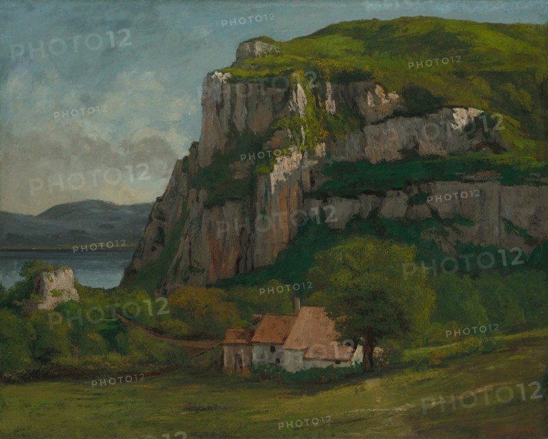 The Rock of Hautepierre, c. 1869. Creator: Gustave Courbet.
