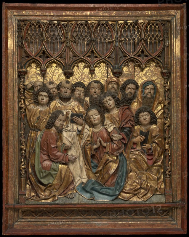 The Death of the Virgin, 1486/90. Creator: Hans Klocker.