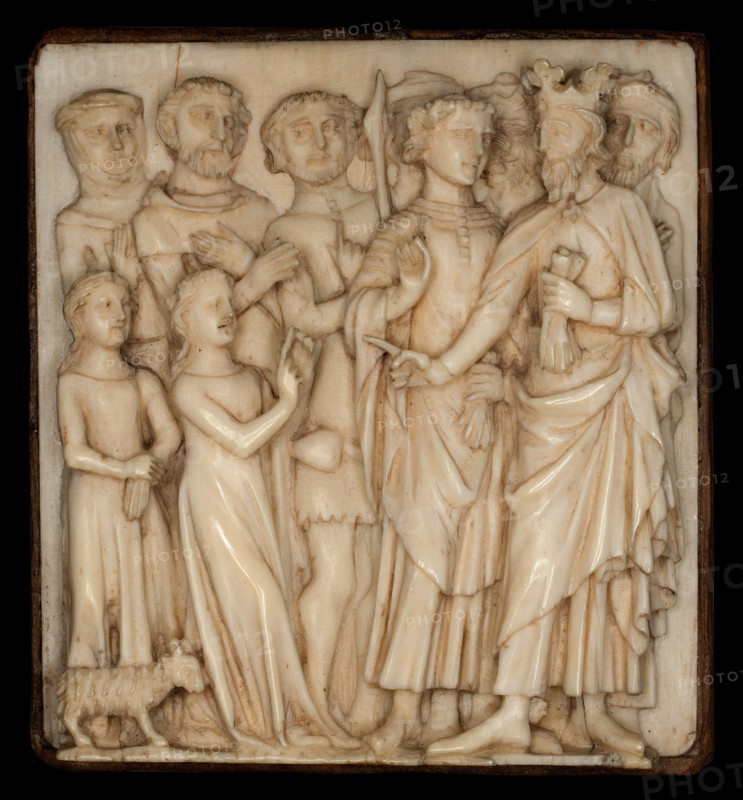 Disputation of Saint Catherine, 19th century in 14th century style. Creator: Unknown.