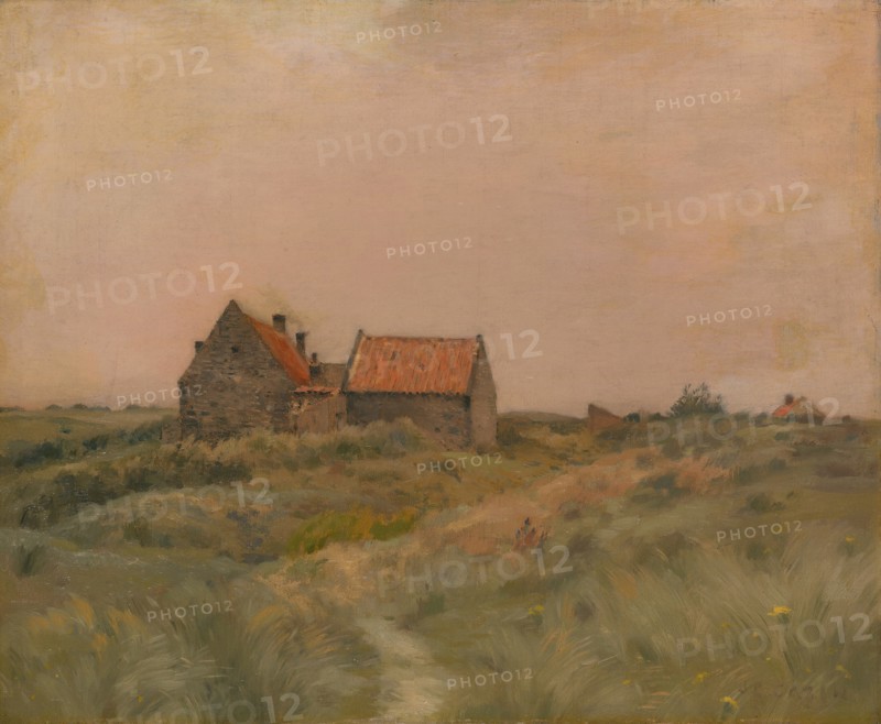 October Day, 1890/93. Creator: Jean-Charles Cazin.