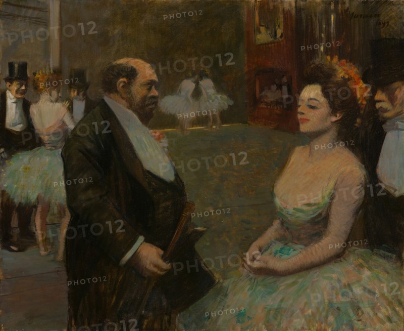 In the Wings, 1899. Creator: Jean Louis Forain.