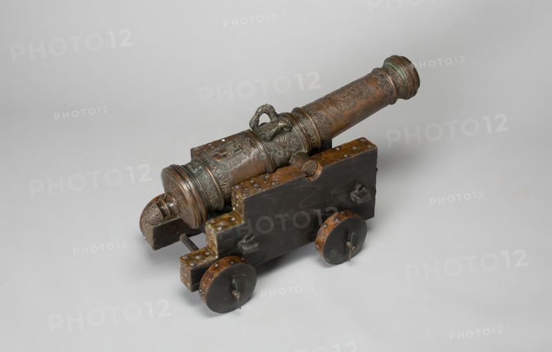 Model Field Cannon with Carriage, Austria, 1693. Creator: Unknown.