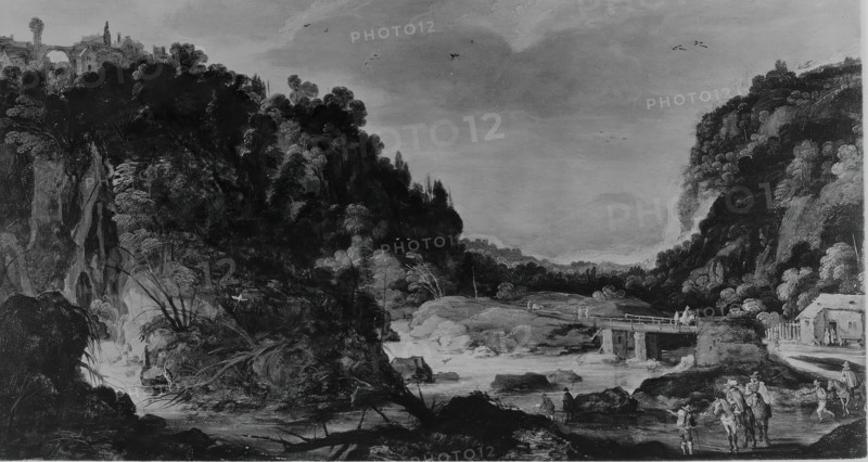 Mountain Landscape, 1600/25. Creator: Joos de Momper, the younger.
