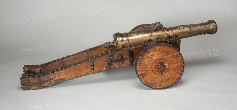 Field Cannon with Carriage, Europe, c. 1650. Creator: Unknown.