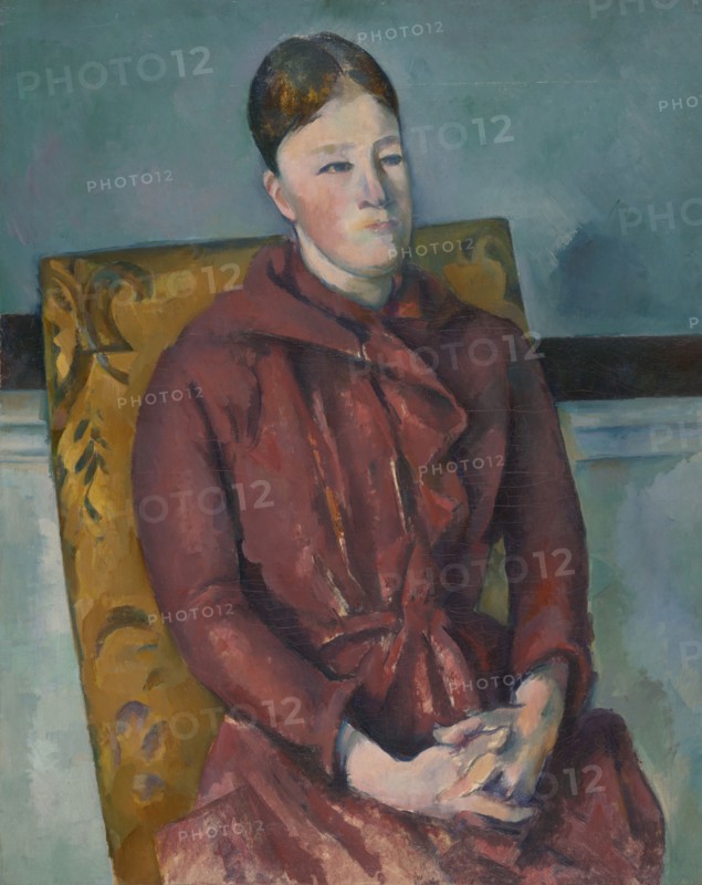Madame Cézanne in a Yellow Chair, 1888/90. Creator: Paul Cezanne.