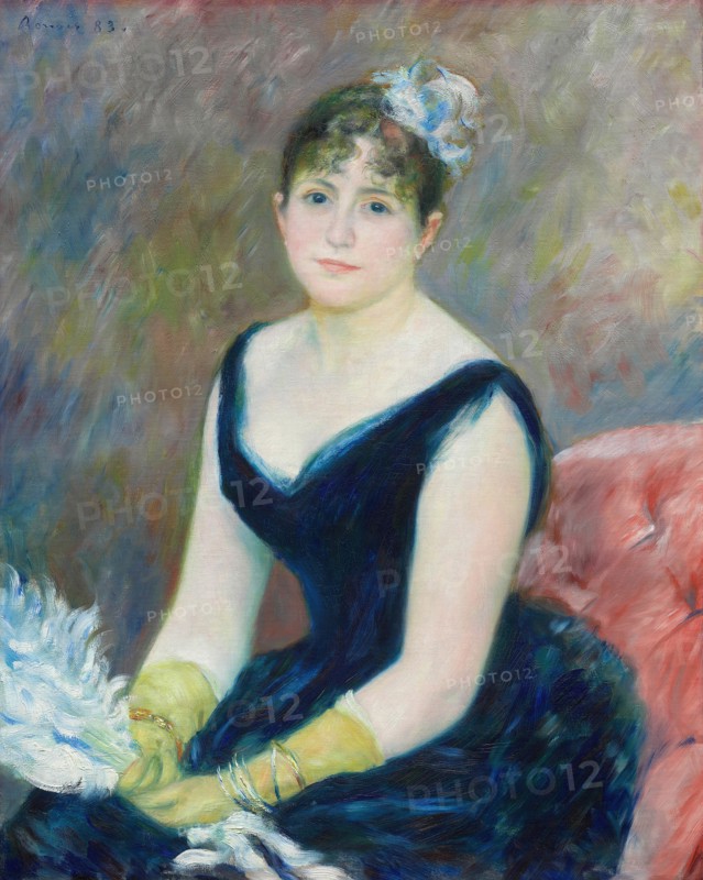 Madame Léon Clapisson, 1883. Creator: Pierre-Auguste Renoir.