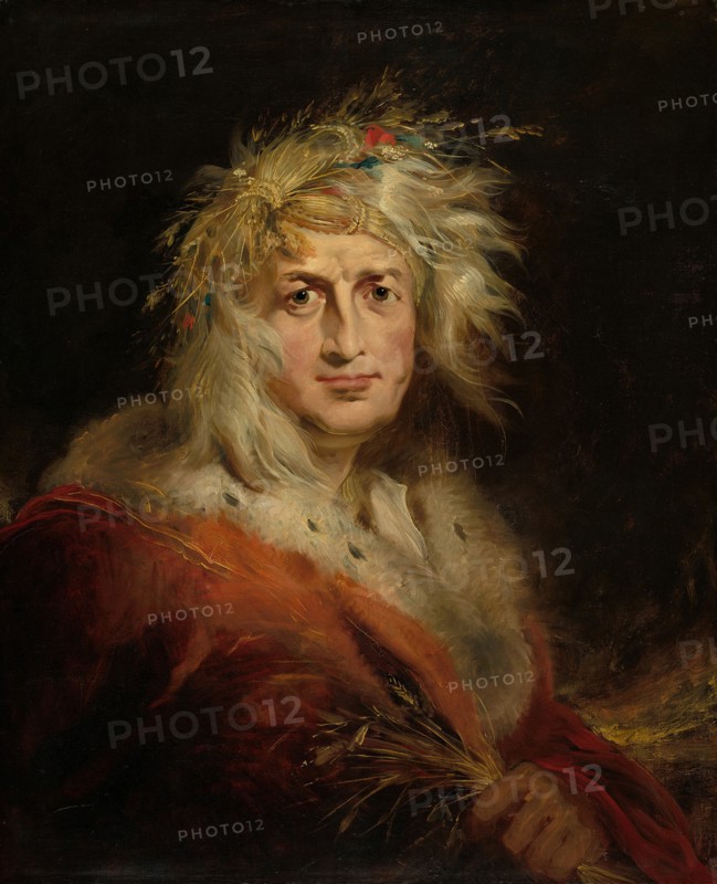David Garrick as King Lear, c. 1815. Creator: Richard Westall.